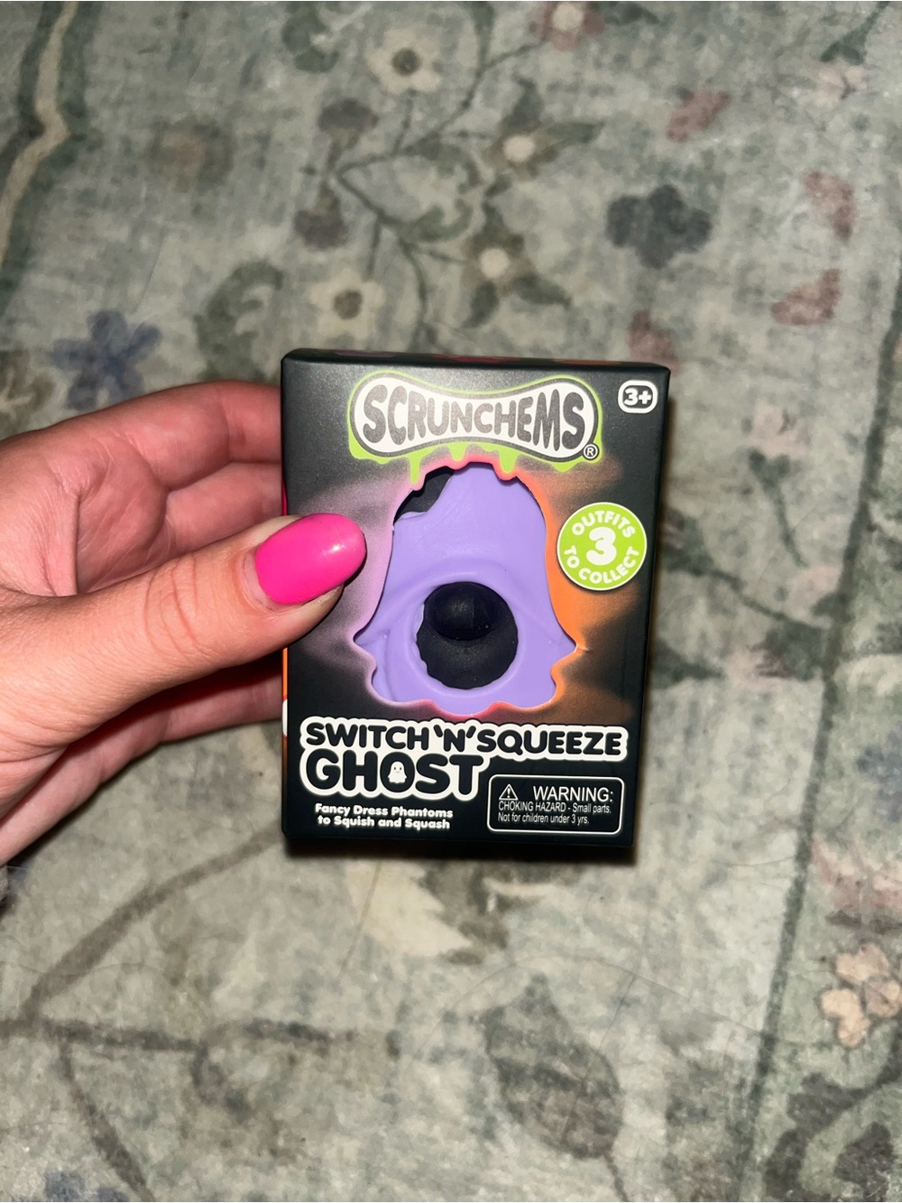 Kohl's Scrunchems Switch 'N' Squeeze Ghost - Purple